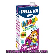 Max Energía Y Crecimiento Sin Lactosa Puleva 1 L.