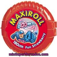 Maxi Roll Fun De Fresa Boomer, Paquete 56 G