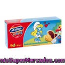 Mc Vitiés Junior Galletas Pitufos Cubiertas De Chocolate Caja 150 Gr