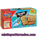 Mcvitie's Junior Pirata Galletas De Chocolate Con Leche Estuche 155 G