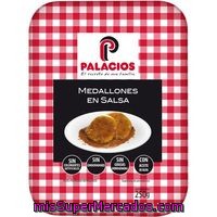 Medallones En Salsa Palacios, Bandeja 250 G