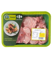 Medio Conejo Troceado Carrefour Calidad Y Origen Bandeja De 650.0 G. Aprox