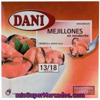 Mejillón En Escabeche 13/18 Dani, Lata 120 G