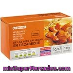 Mejillón En Escabeche 8-10 Piezas Eroski, Lata 111 G