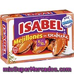 Mejillón En Escabeche 8/12 Piezas Isabel, Lata 115 G