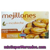 Mejillon Escabeche 13/18 Piezas Pequeños, Hacendado, Lata 111 G Escurrido 69 G