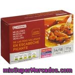 Mejillón Picante En Escabeche 14/18 Piezas Eroski, Lata 111 G