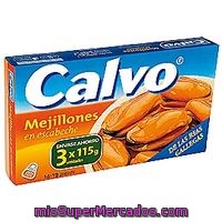 Mejillones En Escabeche Rias Gallegas Calvo 115 G.