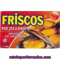 Mejillones Picantes En Escabeche 13/18 Piezas Friscos 111 G.