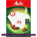 Melitta Filtros De Café Classic 1-4 Tazas Bolsa 80 Unidades