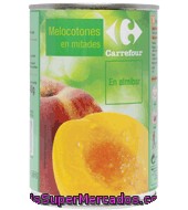 Melocotón En Almíbar Extra Carrefour 240 G.