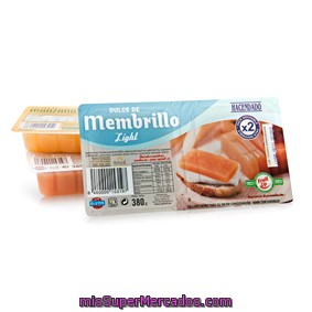 Membrillo Light, Hacendado, Paquete 380 G