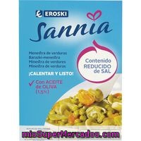 Menestra De Verduras Eroski Sannia, Bandeja 300 G