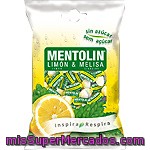 Mentolin Caramelos De Limón Melisa Sin Azúcar Bolsa 115 G