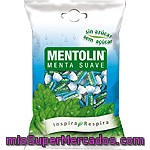 Mentolin Caramelos Sabor Menta Fresca Suave Sin Azúcar Bolsa 100 G