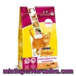 Menú Gato Adulto Control Bolas De Pelo Con Pollo Y Verduras Añadidas Friskies 1,5 Kg