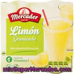 Mercader Limón Granizado Sin Gluten Pack 4 Unidades 200 G Envase 800 Ml