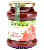 Mermelada Extra De Frutas Del Bosque - Sin Gluten Carrefour 410 G.