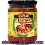 Mexifoods Relleno Para Fajitas Pollo Y Verdura Frasco 420 G