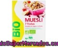 Mezcla De Cereales En Copos E Inflados Con 7 Frutas Ecológicos Auchan 500 Gramos