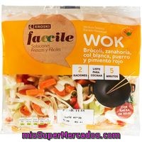 Mezcla De Verduras Wok Eroski Faccile, Bolsa 310 G