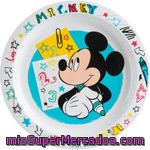 Mickey Plato Decorado Llano 22 Cm 1 Unidad