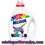 Micolor Detergente Máquina Líquido Gel Anti-transferencia De Colores Adiós Al Separar Botella 33 Dosis