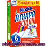 Micolor Toallitas Atrapa Color Adiós Al Separar Caja 20 Unidades