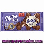 Milka Bubbly Chocolate Relleno Blanco Tableta 90 G
