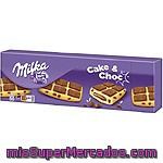Milka Cake & Choc Bizcochos Rellenos De Chocolate Paquete 175 G