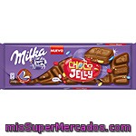 Milka Choco Jelly Chocolate Con Leche Relleno De Caramelos De Goma Tableta 250 G