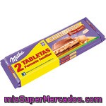 Milka Choco-swing Chocolate Con Galleta Formato Familiar Pack 2 Tableta 300 G