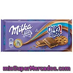 Milka Chocolate Con Leche + Chips Ahoy Tableta 100 Gr