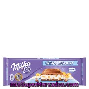 Milka Chocolate Relleno De Crispy Joghurt Tableta 300 G