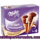 Milka Helado Conos Chocolate 4 Uds Caja 270 Gr