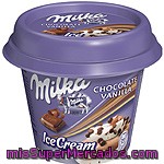 Milka Helado De Vainilla Y Chocolate Tarrina 185 Ml