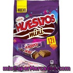 Mini Barritas De Barquillo De Chocolate Con Leche Huesitos 12 Ud.