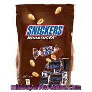 Mini Barritas De Chocolate Snickers 130 G.