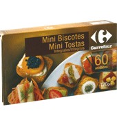 Mini Biscottes Integrales Carrefour 120 G.