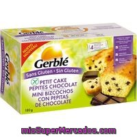 Mini Bizcocho Con Pepitas Chocolate Gerble, Caja 180 G