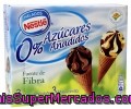 Mini Conos De Vainilla Sin Azúcares Añadidos Nestlé 6 Unidades De 70 Mililitros