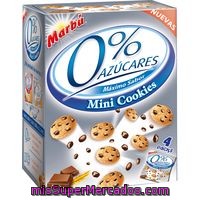 Mini Cookies 0% Azúcar Marbú, Caja 120 G
