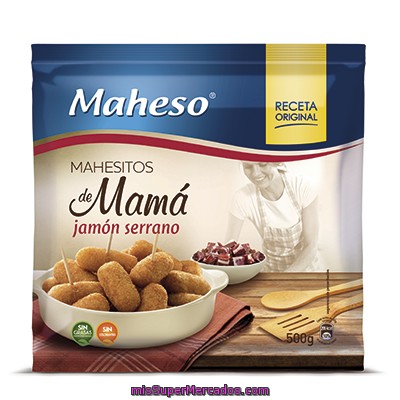 Mini Croquetas De Jamón Maheso 500 G.