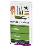 Mini De Bandas Depilatorias Cera Fría Rostro - Nectar Of Nature Les Cosmetiques 20 Ud.