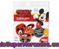 Mini Discos De Oblea Decorativos Mickey Mouse Dekora 12 Unidades