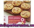 Mini Pizza Con Jamón Y Queso Auchan 9 Unidades 270 Gramos
