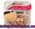 Mini Pizza Jamón, Bacón Y Queso Palacios 225 Gramos