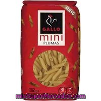 Mini Plumas Gallo, Caja 500 G