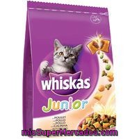 Mini Pockets Junior De Pollo Whiskas, Pack 400 G