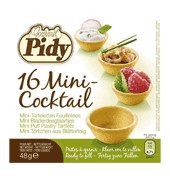 Mini Tartaletas Pidy 16 Uds Pidy 48 G.